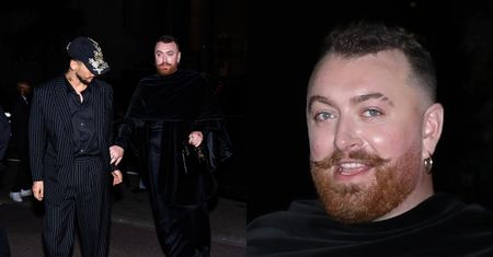 Sam Smith w szykownej kreacji zmierza z partnerem na event w Nowym Jorku. Klasa?