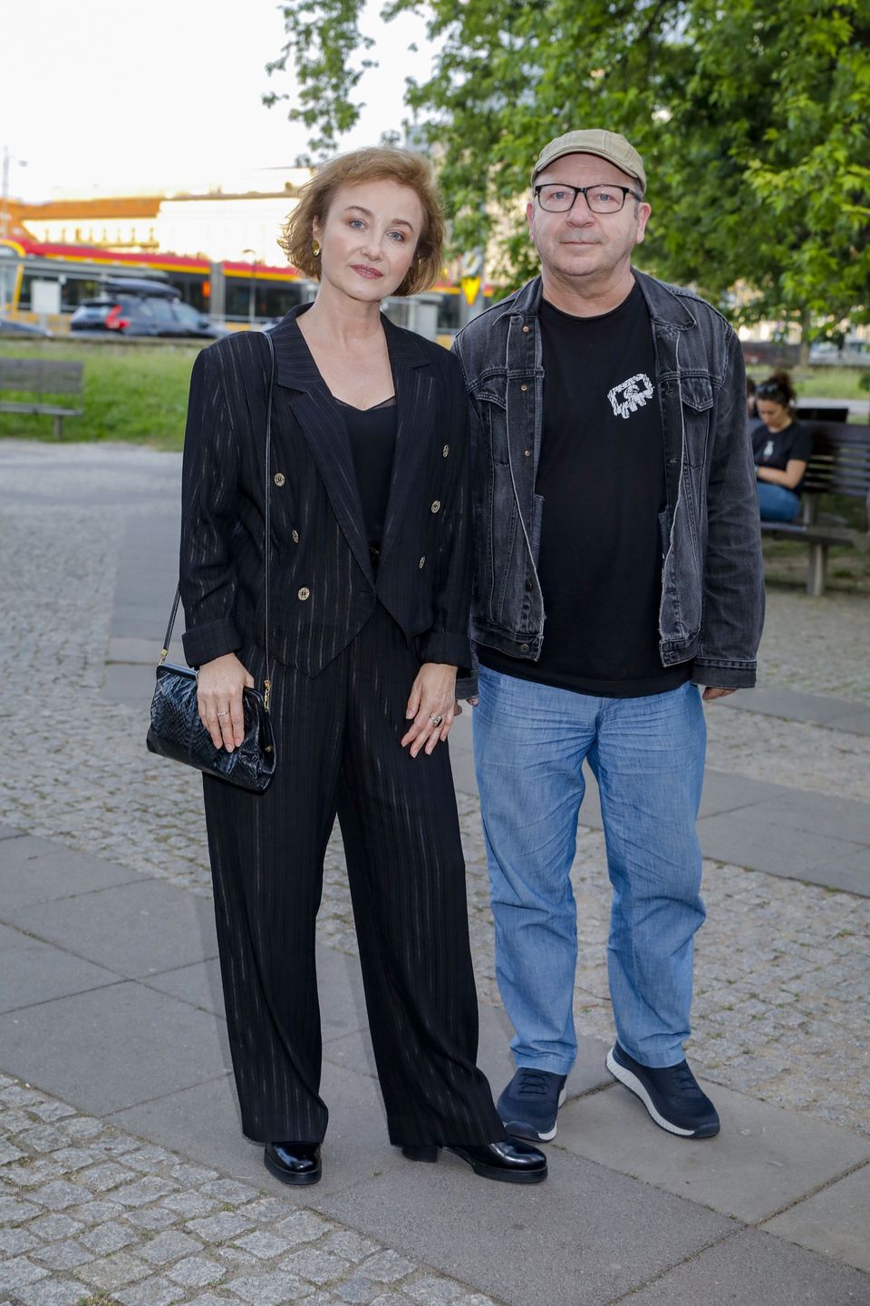 Gabriela Muskała i Zbigniew Zamachowski