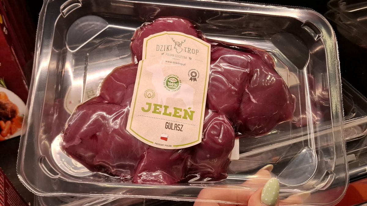 Gulasz z jelenia w Aldi