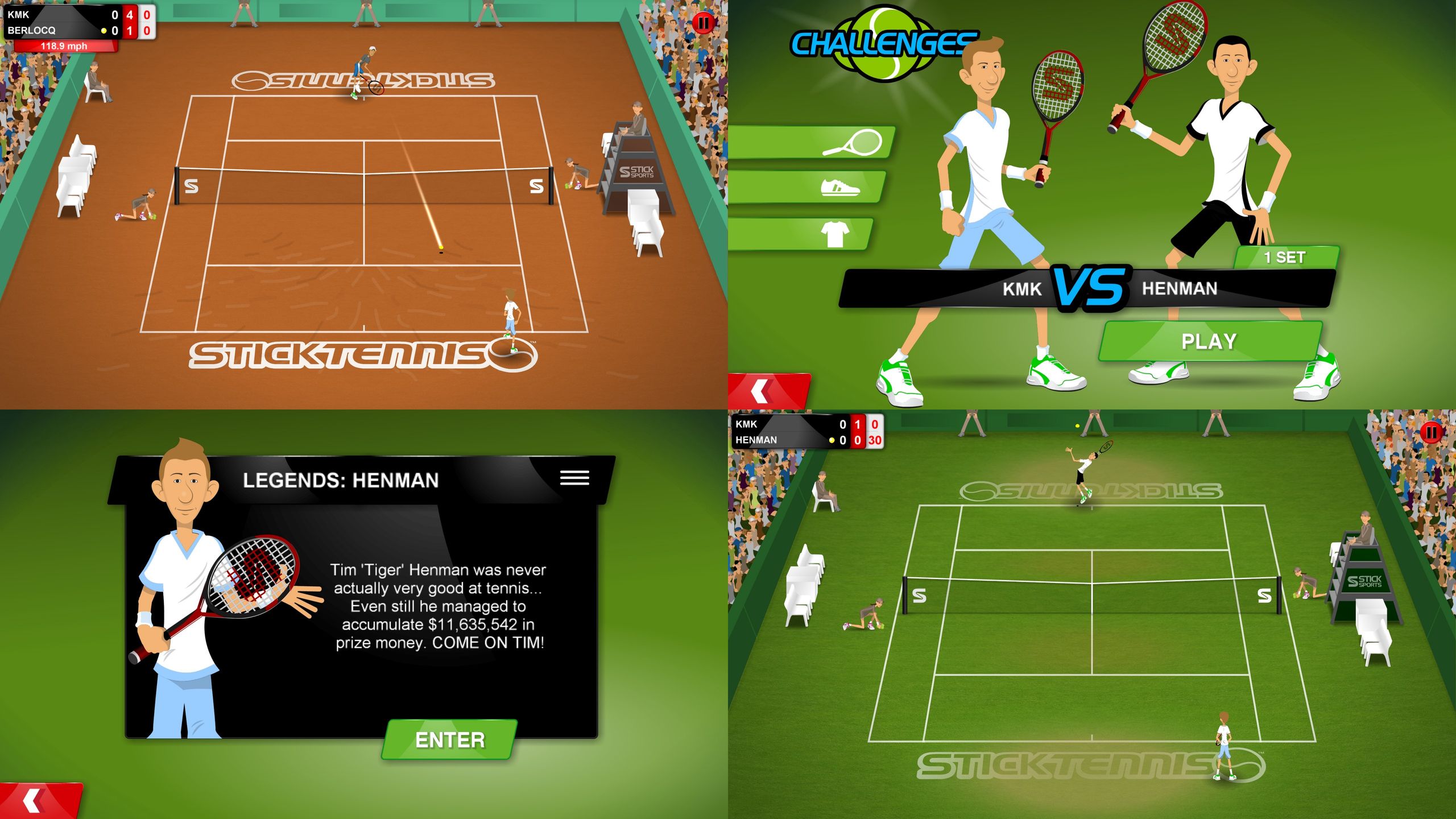 Spróbuj swoich sił w tenisie. Poznaj Stick Tennis Tour. 2