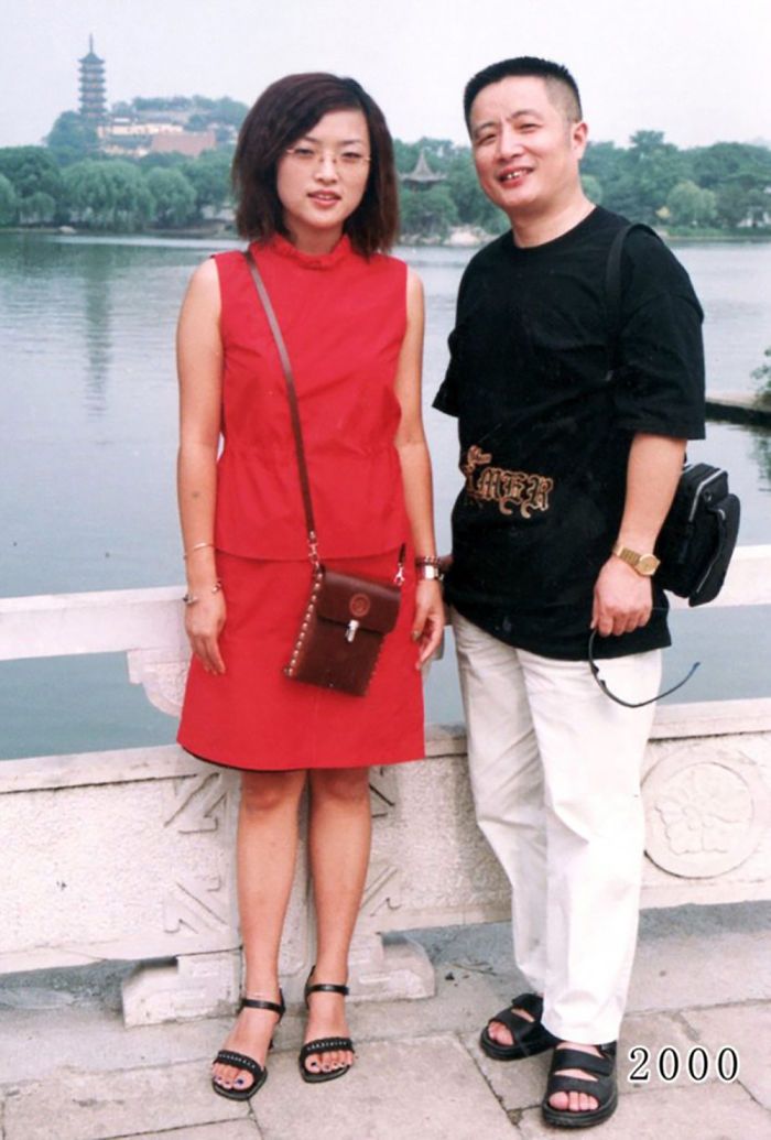 Ojciec i córka robią zdjęcia co roku w tym samym miejscu od 40 lat 21