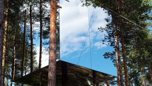 Mirrorcube – lustrzany hotelik 1