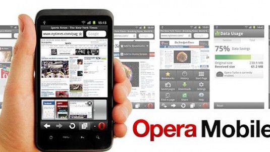Opera Mobile dla Androida zaktualizowana 1