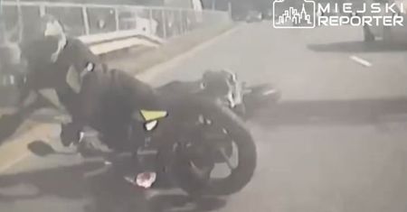 Boli od samego patrzenia. Dramatyczne nagranie z Warszawy