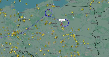 Lata nad Polską. Gigant NATO obserwuje z powietrza