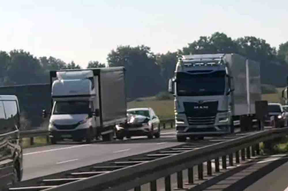 Dwa zdarzenia na trasie S3 koło Sulechowa i Jordanowa. Są utrudnienia