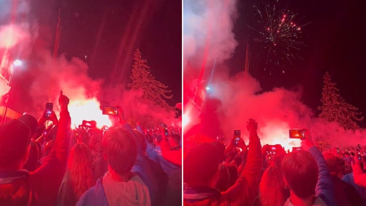 Twitter / PZHL / Instagram / Unia Oświęcim / Mistrzowska feta w Oświęcimiu