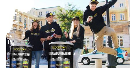 Rockstar Energy Drink za darmo dla studenta