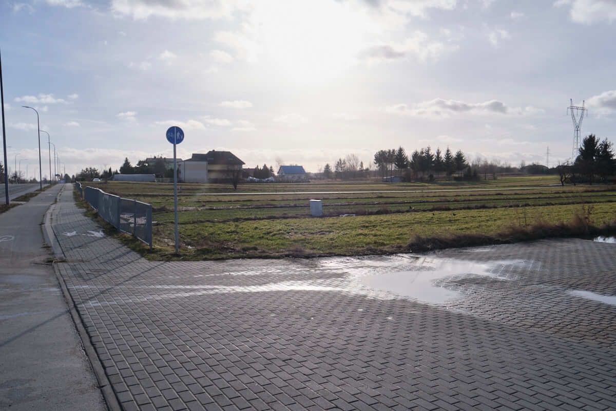 Działka przy ul. Abramowickiej w Lublinie, na której stanie market sieci Lidl