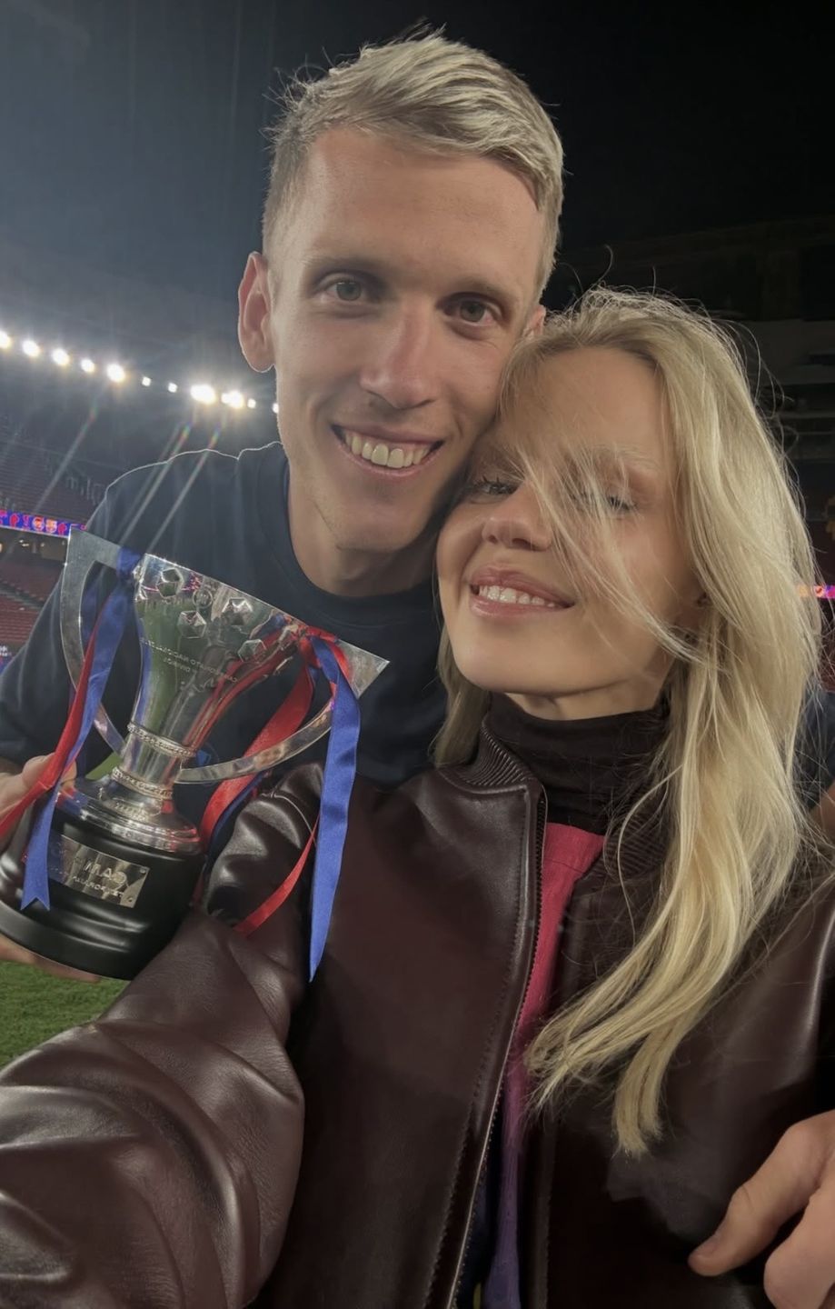 Dani Olmo i Laura Abla 