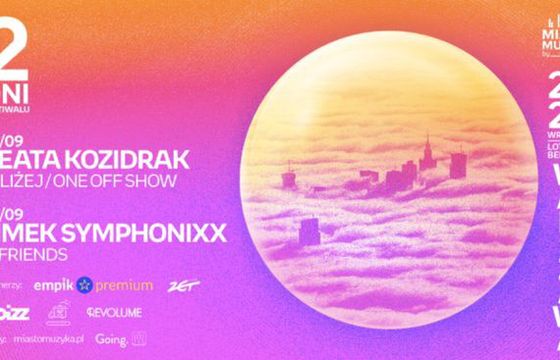 Empik i Going zapowiadają na 25 i 26 września festiwal Miasto Muzyka. Pierwszymi wykonawcami Beata Kozidrak i Jimek