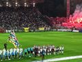 Działo się podczas hymnu Polski. Kibice dali o sobie znać