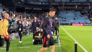 Lewandowski wyszedł i się zaczęło. Zgrzyt przed meczem Barcelony