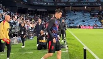 Lewandowski wyszedł i się zaczęło. Zgrzyt przed meczem Barcelony