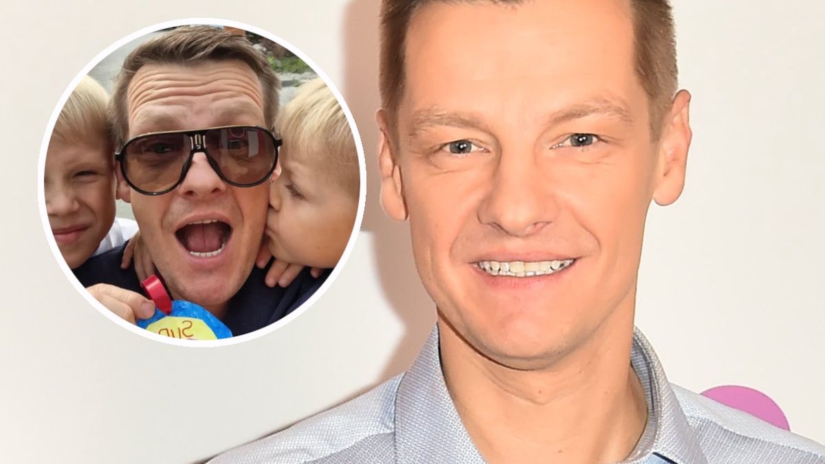 Marcin Mroczek jest dumnym tatą dwóch synów. Obaj są jego oczkiem w głowie