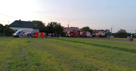Wypadek na Mazowszu. Motocyklista zderzył się z koniem