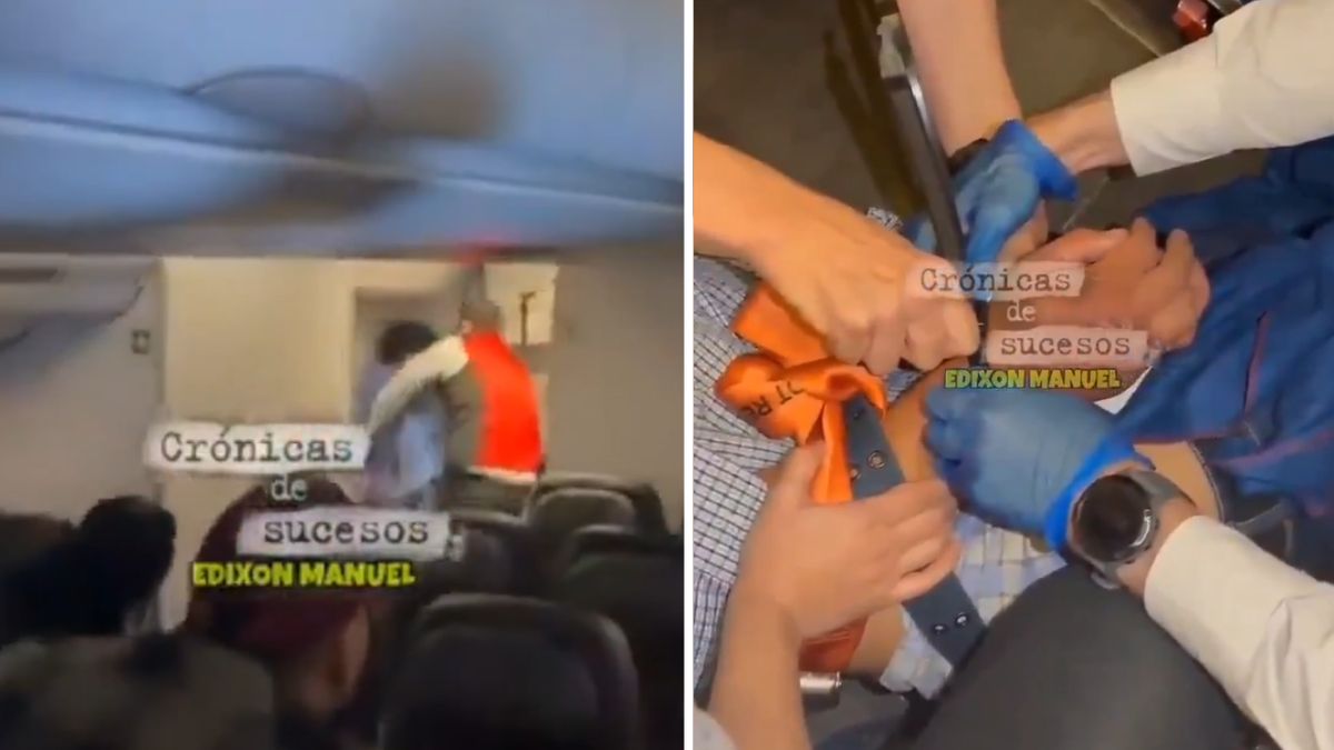 Dramatyczne chwile rozegrały się na pokładzie samolotu lecącego do Caracas 