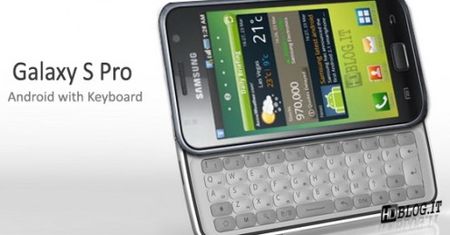 Samsung Galaxy S Pro z klawiaturą QWERTY!