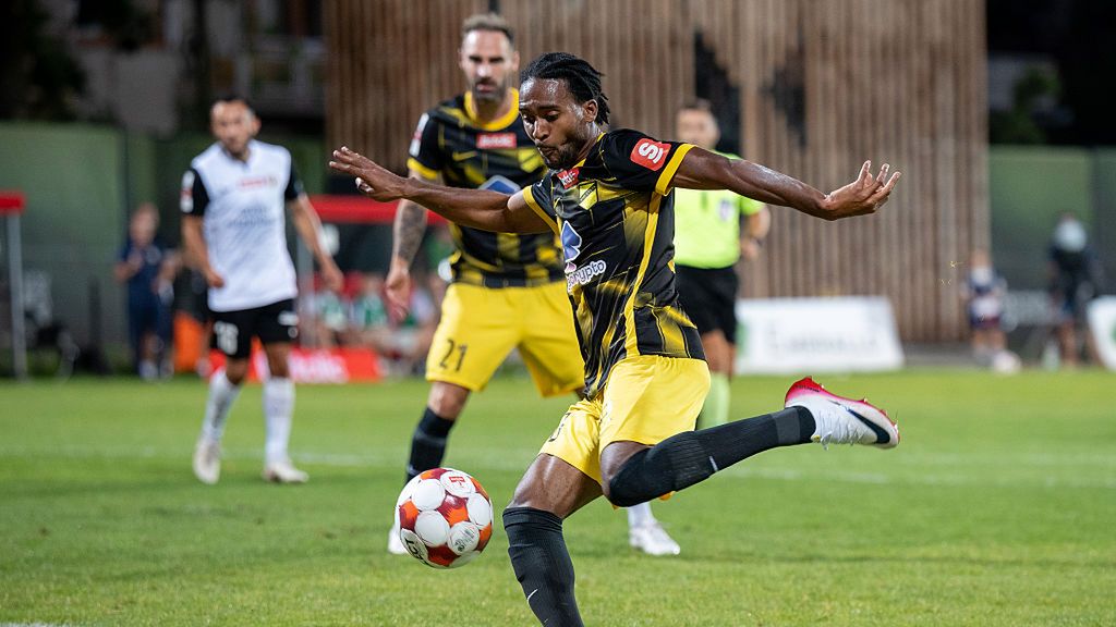 Getty Images / Marcin Golba/NurPhoto / Na zdjęciu: strzela Jacky Donkor