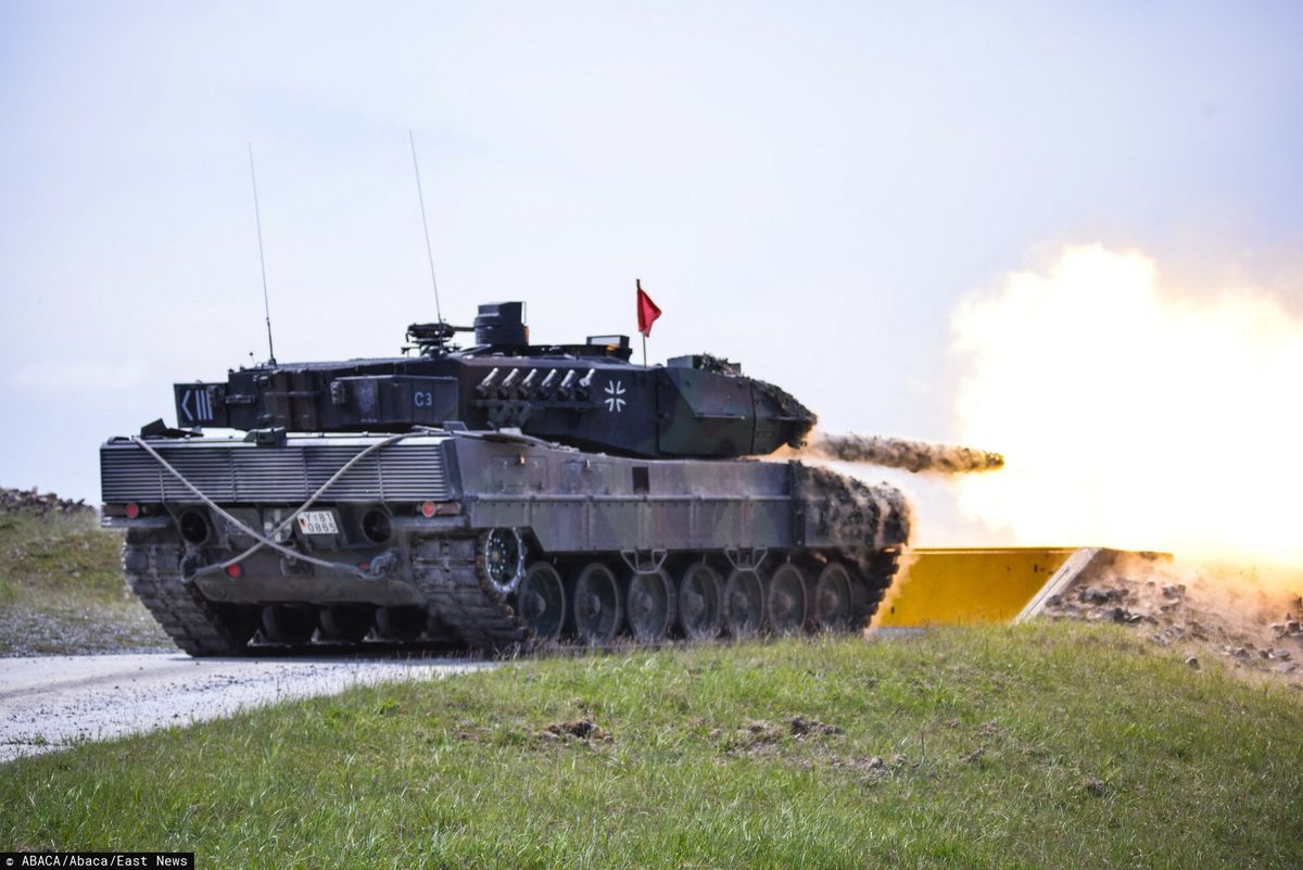Na zdjęciu: czołg Leopard 2