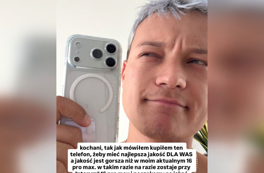Przemek Pro tłumaczy się z zakupu nowego iPhone'a