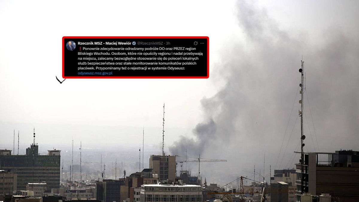 Rzecznik MSZ o sytuacji na Bliskim Wschodzie.