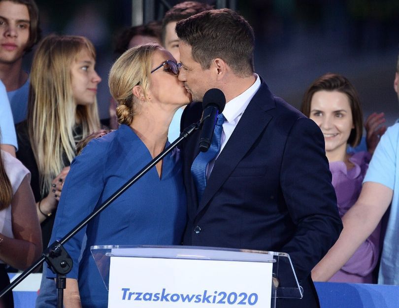 Małgorzata i Rafał Trzaskowski dziękują wyborcom