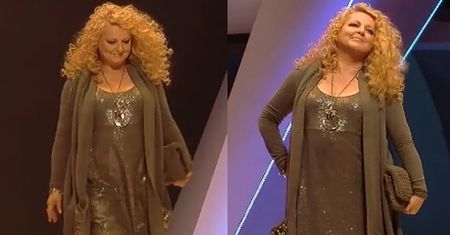 Magda Gessler na wybiegu... "Modelka XXL"?