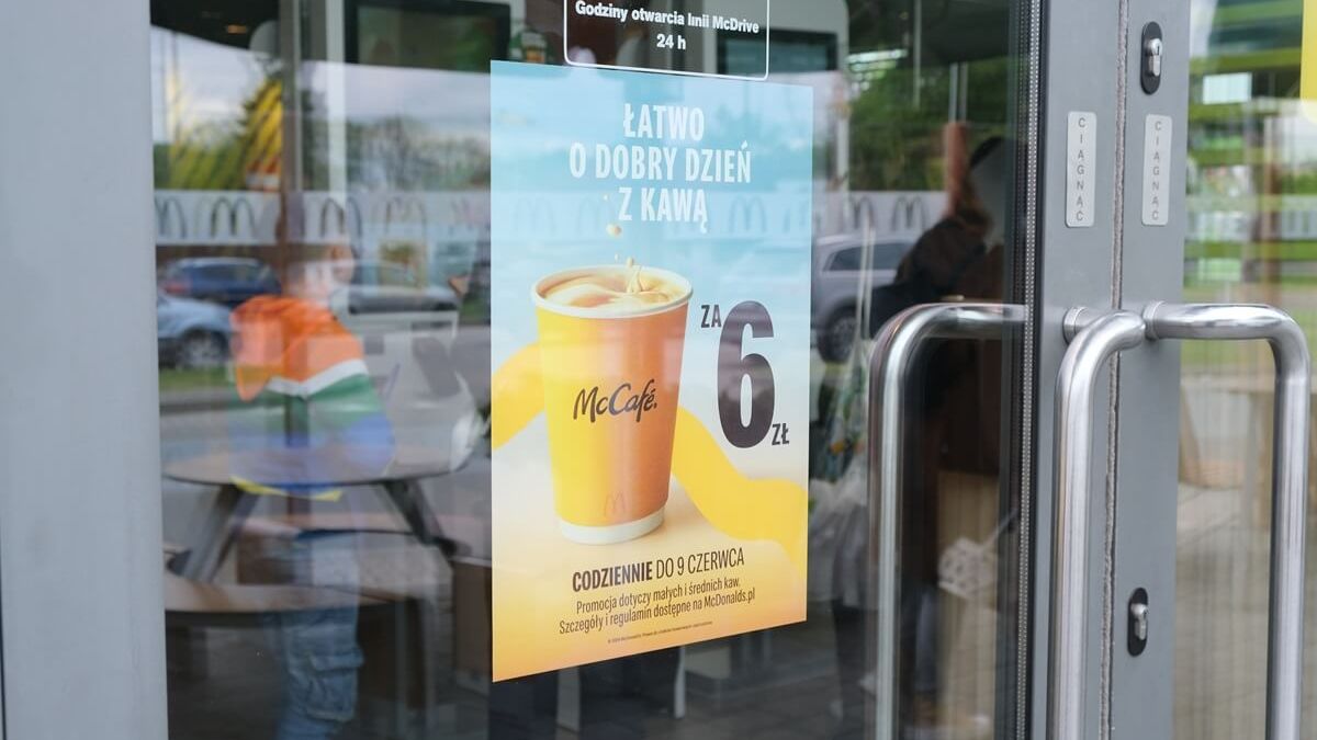 McDonalds kawa za 6 zł - promocja