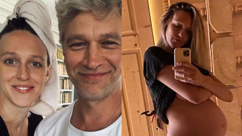 Michał Żebrowski pokazał rozebrane zdjęcie żony