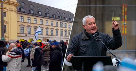 Niemcom nie przeszkodził siarczysty mróz. Wyszli na ulice Monachium