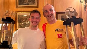 Z nim Kubica świętował wygraną. Poznajecie?