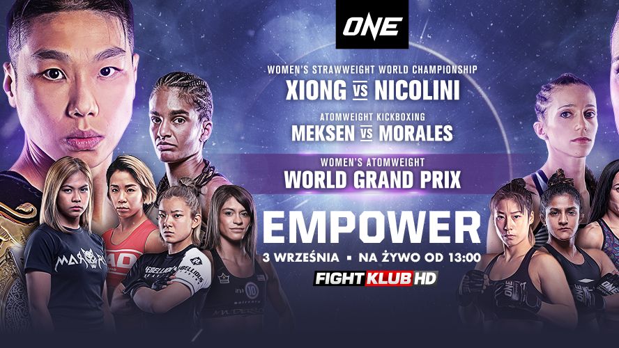 Zdjęcie okładkowe artykułu: Materiały prasowe / Fightklub / One Championship: Empower