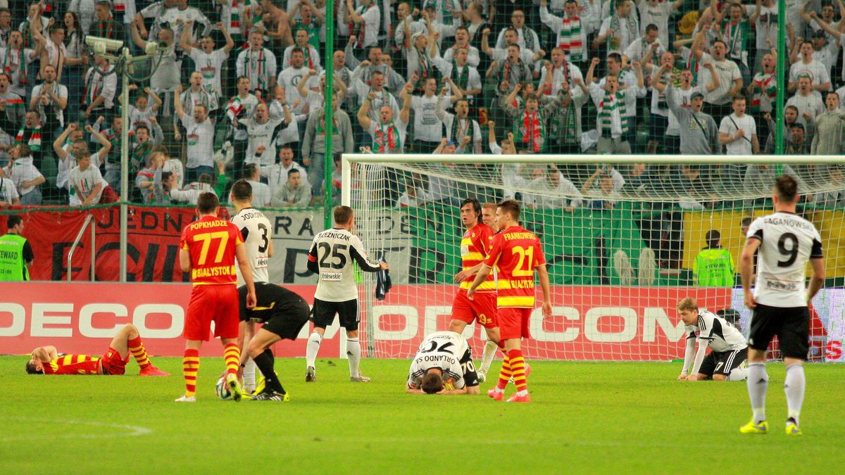 Mecz Legia - Jagiellonia/ maj 2015