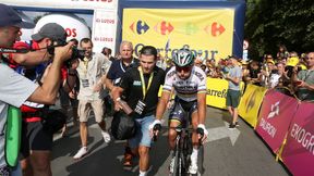 Peter Sagan przed kamerą TVP Sport: "to Rafał Majka jest liderem zespołu w TdP"