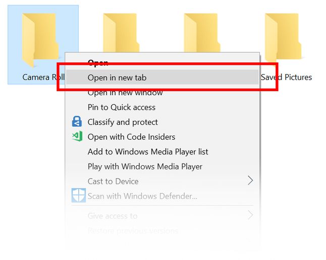 Nowy element kontekstowego menu w Eksploratorze. Źródło: Windows Blogs.