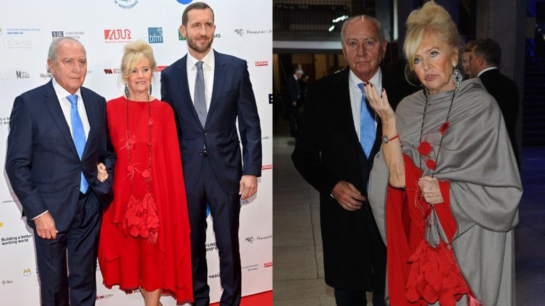 Rodzina Niemczyckich na gali akcji "Cała Polska czyta dzieciom"