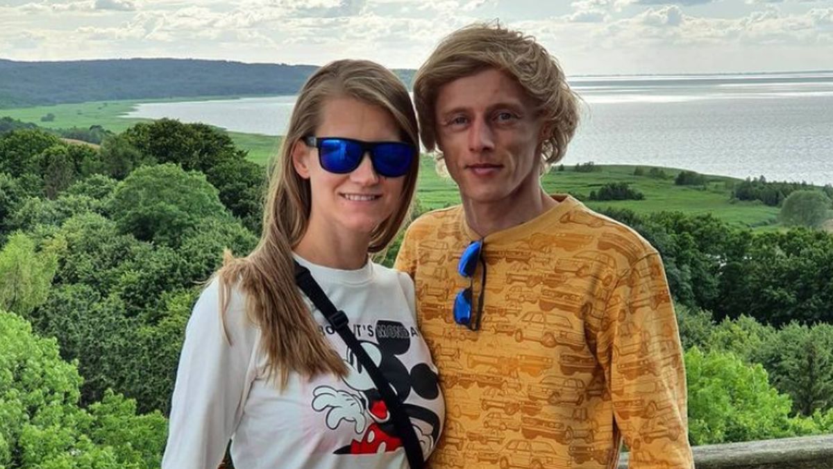 Instagram / Na zdjęciu: Dawid Kubacki z żoną Martą