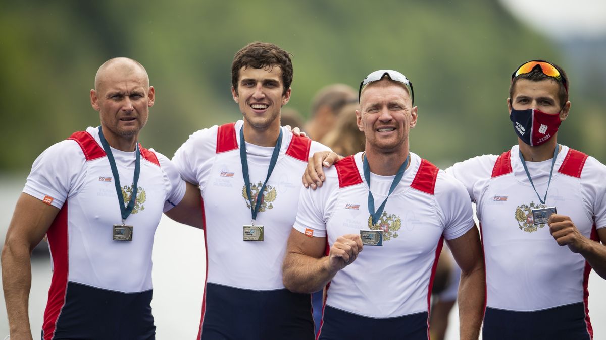 Getty Images / Daniel Kopatsch/Getty Images / Nikita Morgaczow (pierwszy z lewej), Paweł Sorin (pierwszy z prawej)