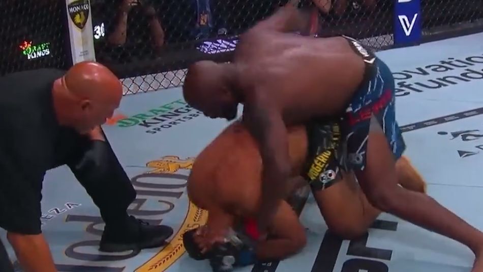 Twitter / Derrick Lewis odniósł efektowne zwycięstwo na UFC 291