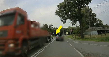 Cudem uniknęła śmierci. Policja pokazała przerażające nagranie