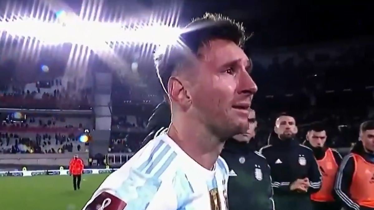Łzy Lionela Messiego