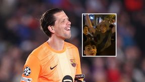 Szczęsny wyszedł do kibiców. Nagrali, co zrobił później