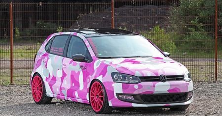 Różowa pantera? – CFC StylingStation Polo GTI Synergetic Effects (2012)