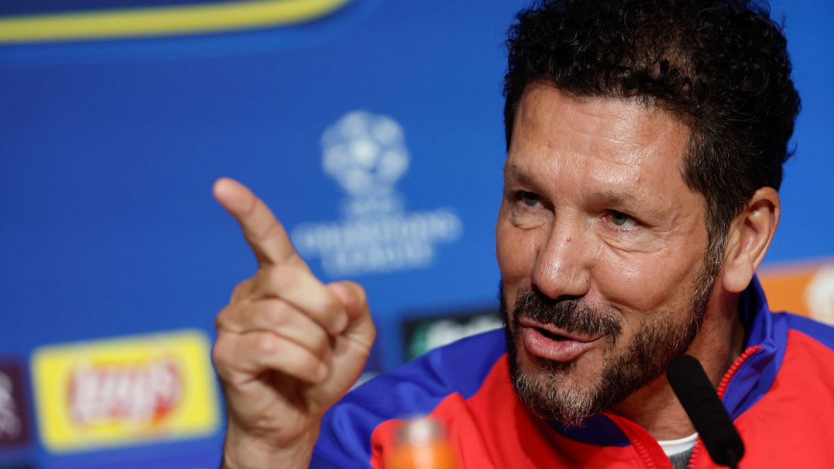 PAP/EPA / SERGIO PEREZ / Na zdjęciu: Diego Simeone