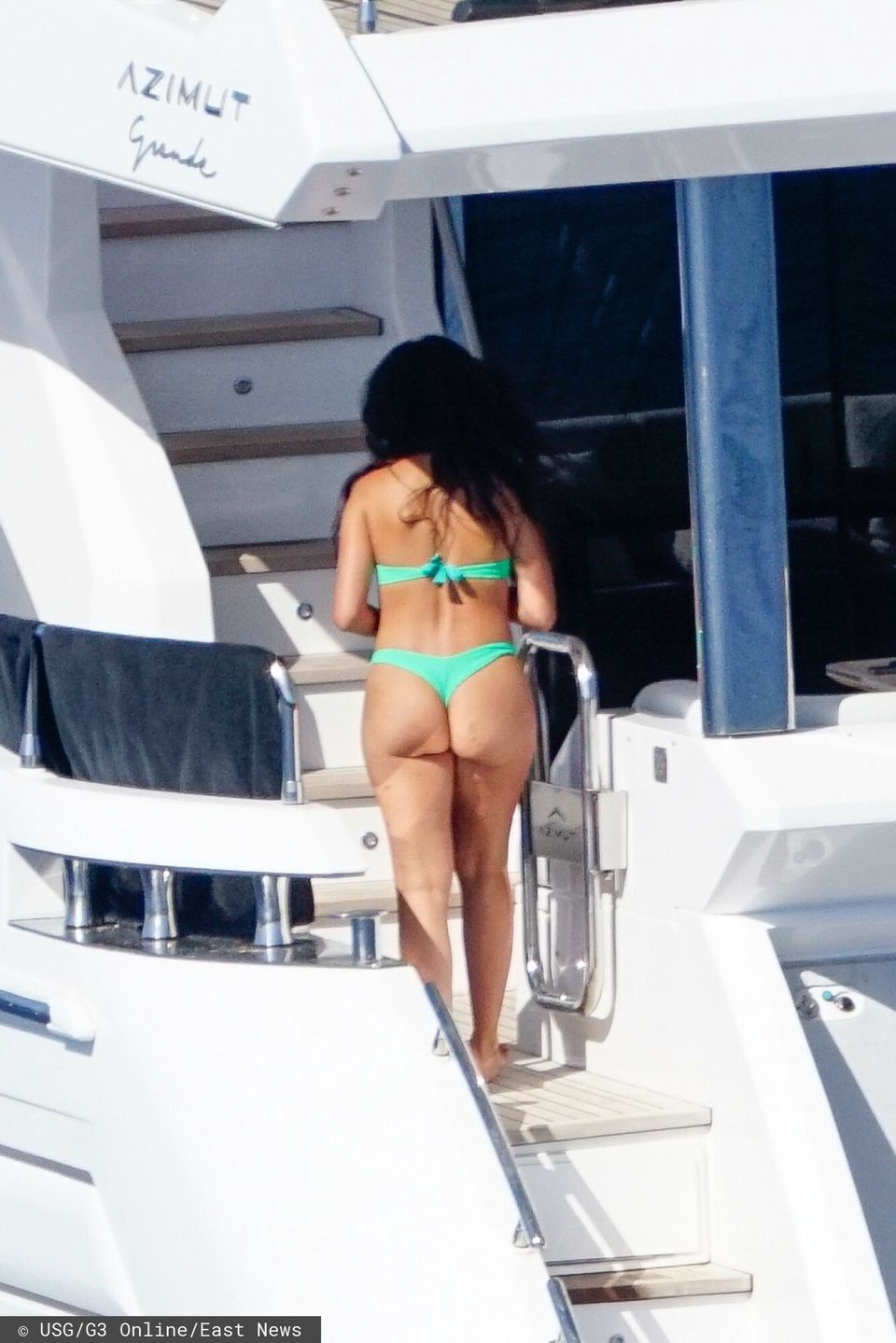 Georgina Rodriguez na jachcie
Cristiano Ronaldo