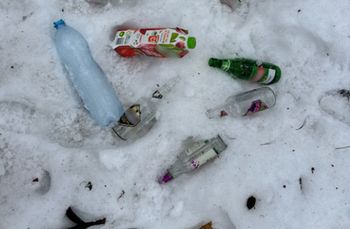 Siwa Dolina zaśmiecona. Nadleśnictwo publikuje zdjęcia