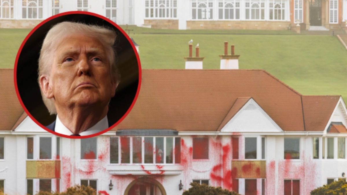 W akcie protestu zniszczyli pole golfowe Donalda Trumpa
