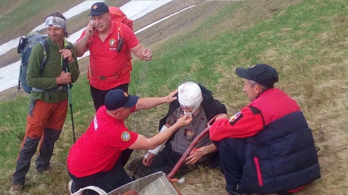 Spadł z 80-metrowej wysokości i przeżył
