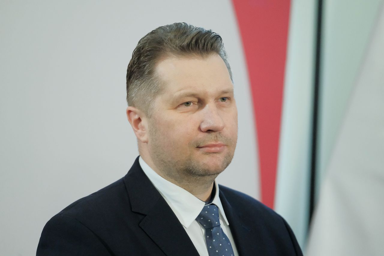 Minister edukacji i nauki Przemysław Czarnek 